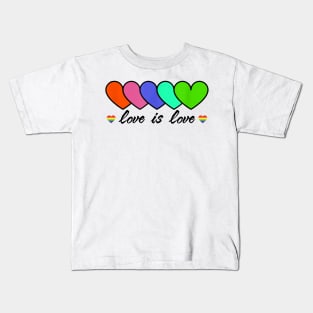 Love is love Kids T-Shirt